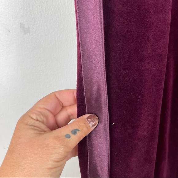 SBJ Active Maroon Velour Joggers Size L - Picture 5 of 7